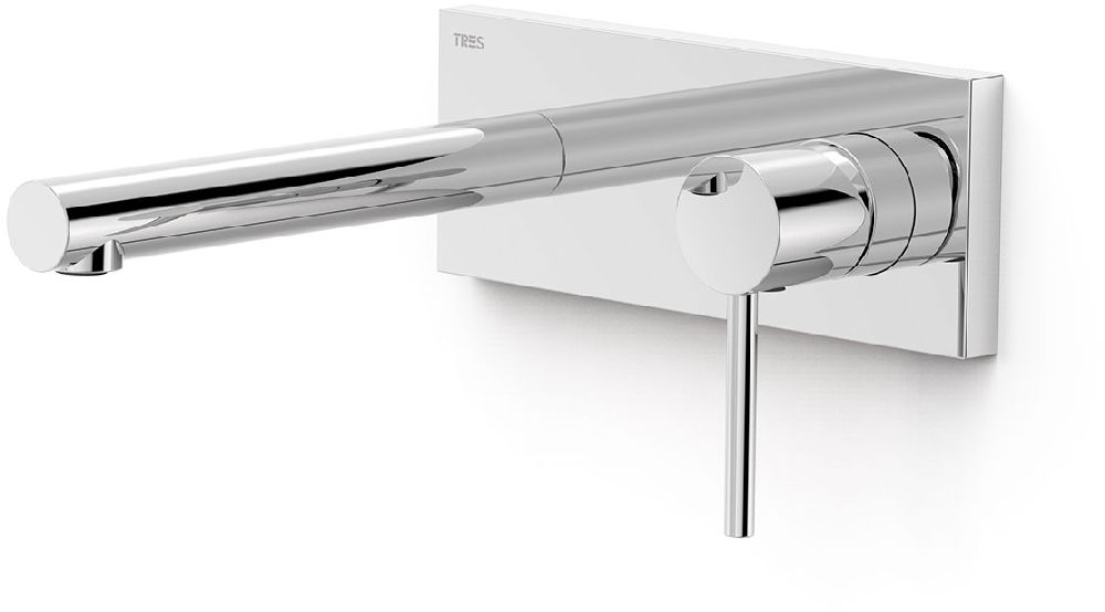 Tres Max-Tres rubinetto per lavabo da incasso cromo 06230031