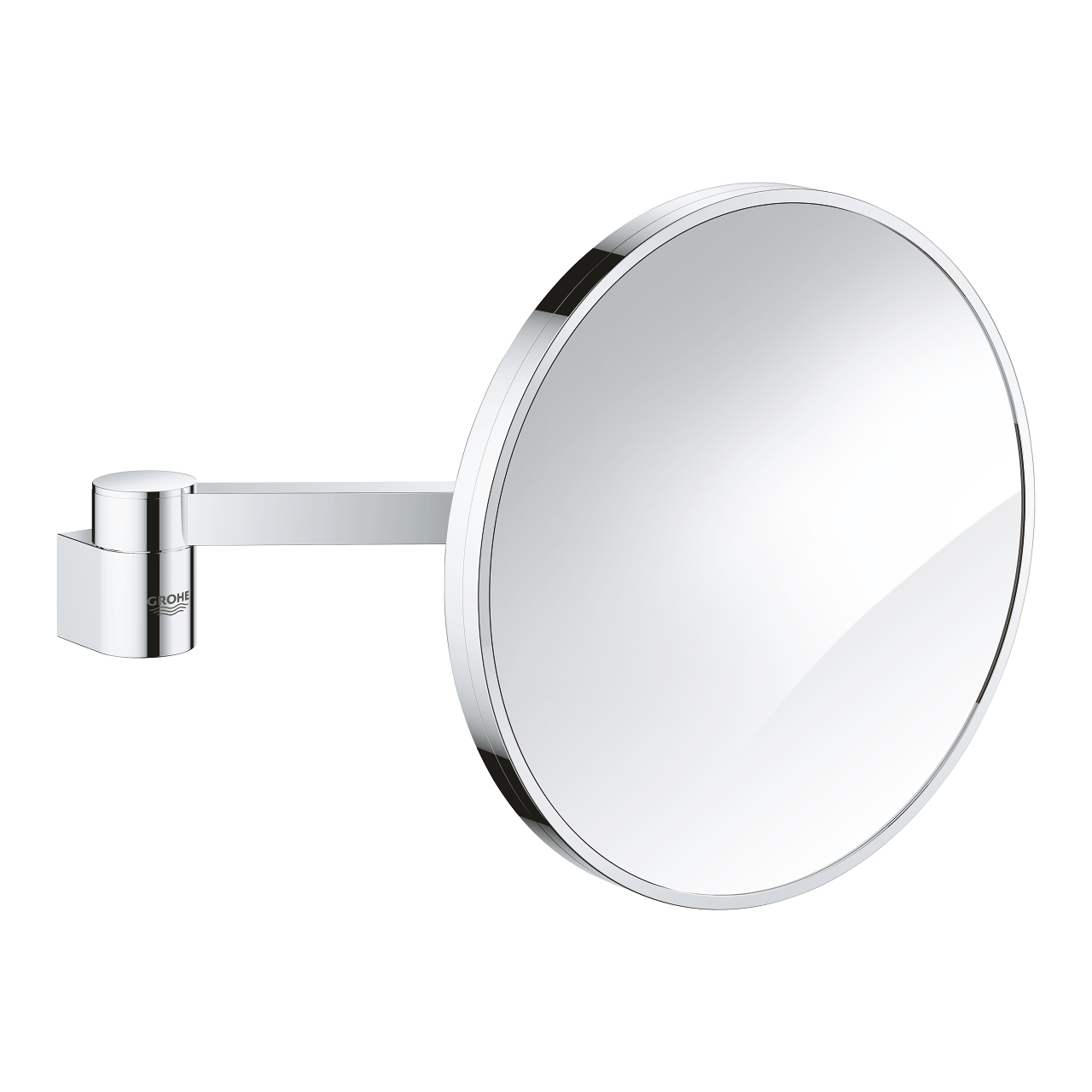 Grohe Selection specchietto per trucco 20x20 cm rotonda cromo 41077000