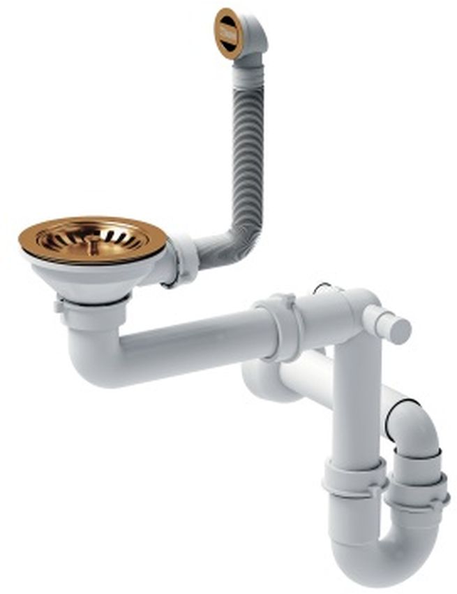 Quadron Save Space sifone per lavello M1SSG6A