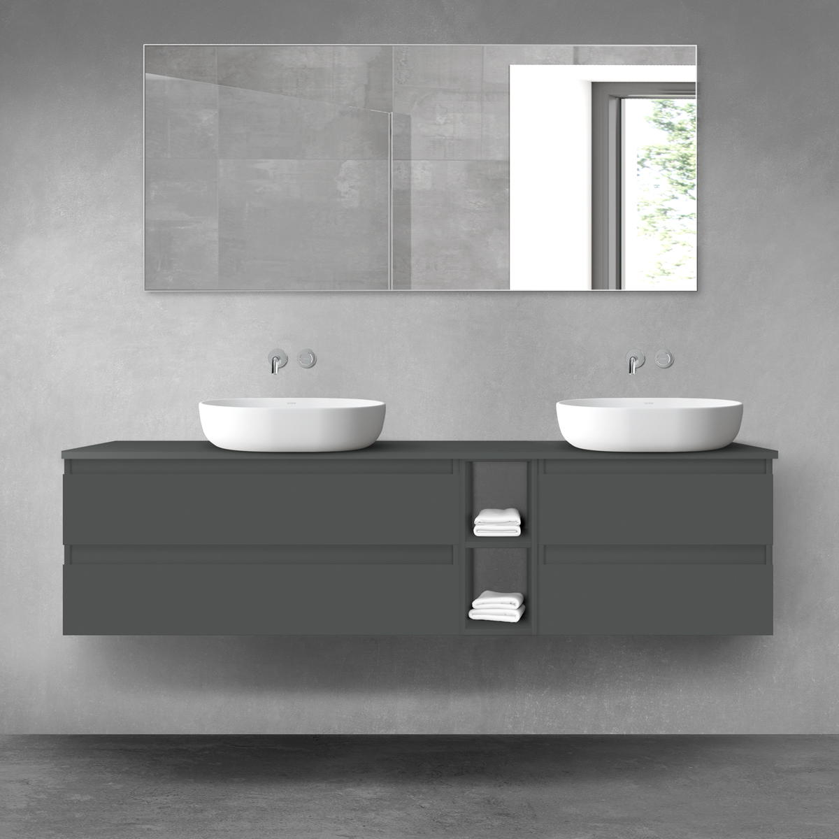 Set armadietto Oltens Vernal 60002400, armadietto Oltens Vernal 60000400, 63009400, 60021400