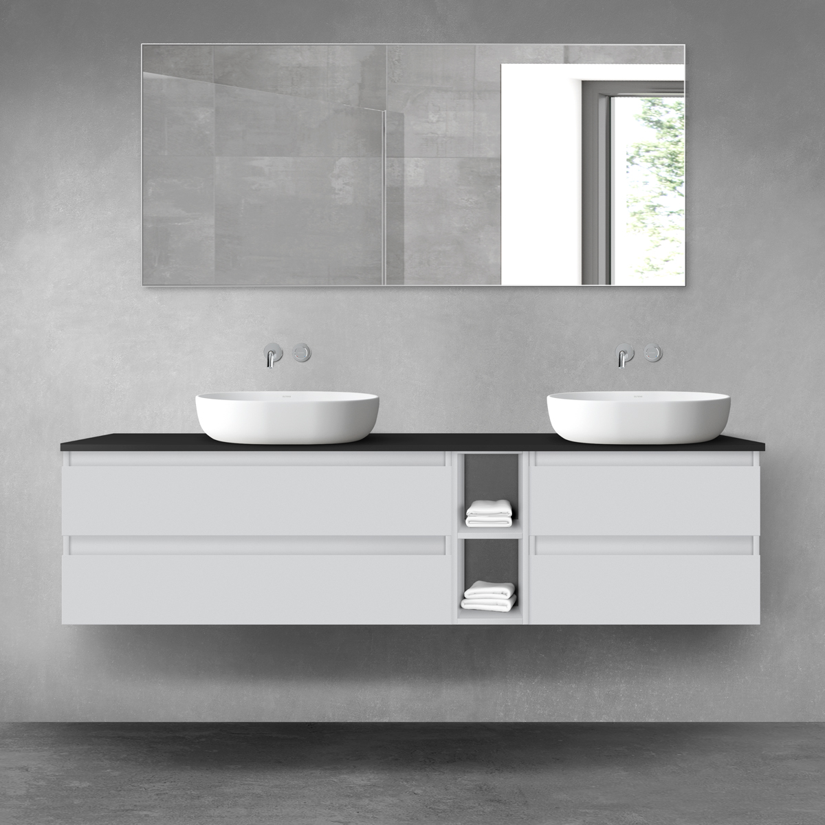 Set armadietto Oltens Vernal 60002700, armadietto Oltens Vernal 60000700, 63009300, 60021700