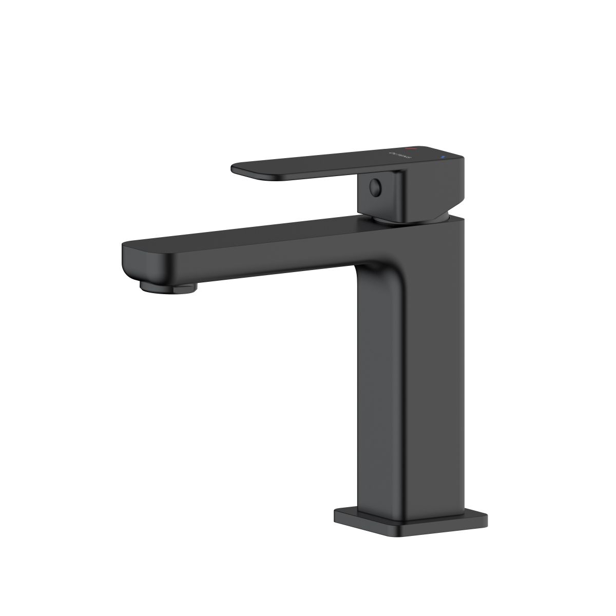 Oltens Hadsel rubinetto per lavabo verticale nero opaco 32204300