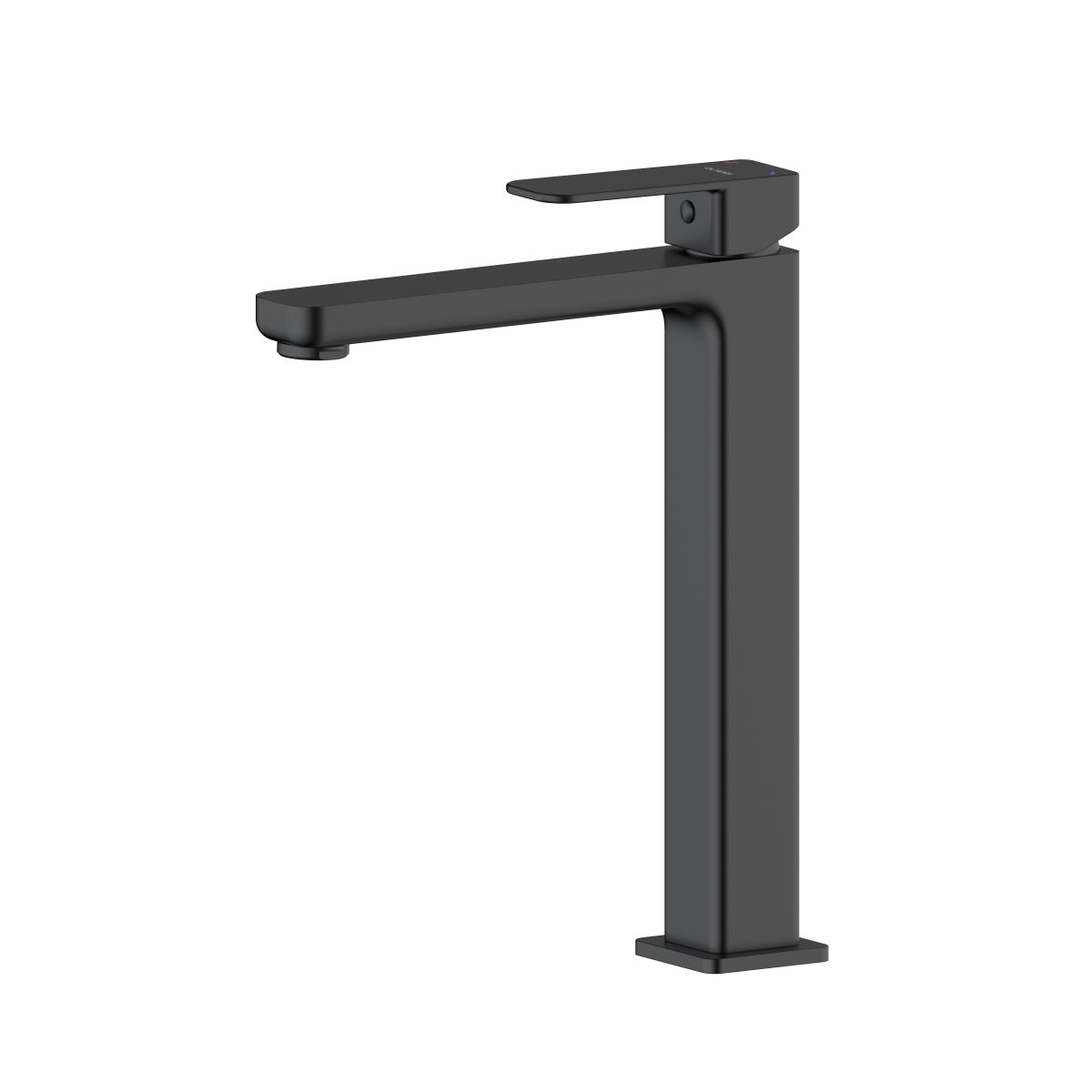 Oltens Hadsel rubinetto per lavabo verticale nero opaco 32404300
