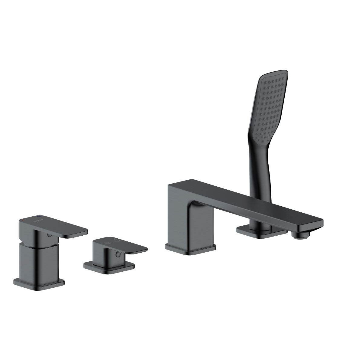 Oltens Hadsel rubinetto per vasca e doccia bordo vasca grafite 34203400