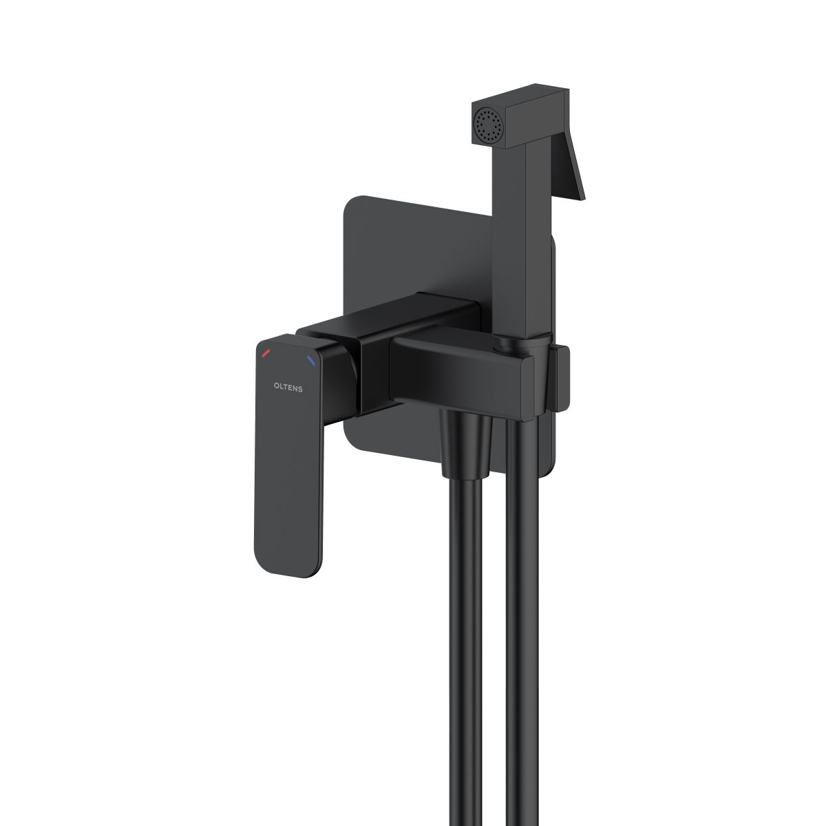 Oltens Hadsel rubinetto per bidet da incasso nero opaco 31101300
