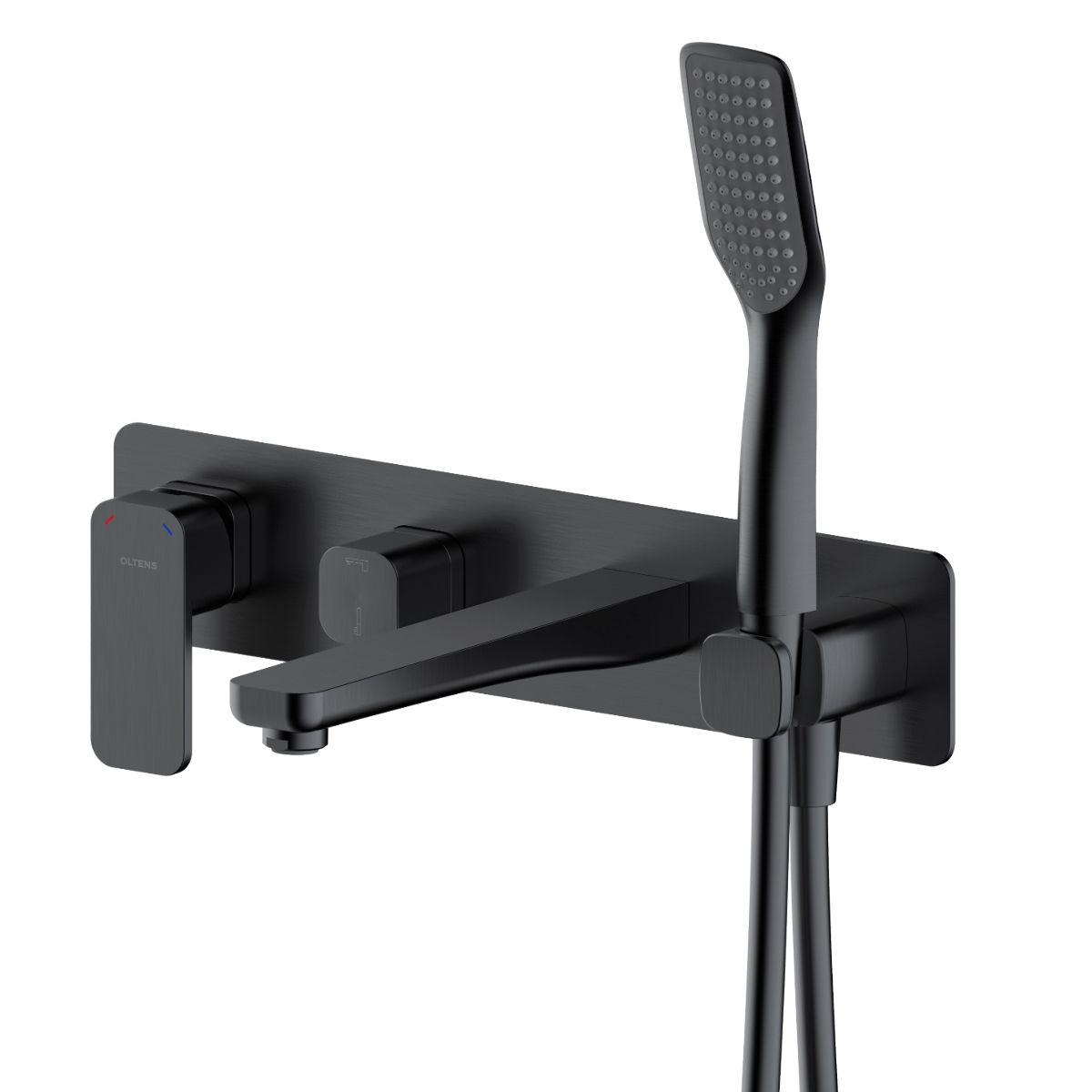 Oltens Hadsel rubinetto per vasca e doccia da incasso grafite 34109400