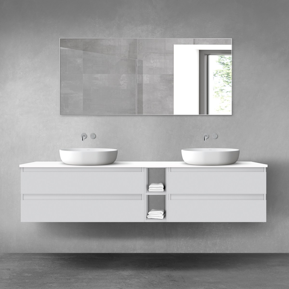 Set armadietto Oltens Vernal 60002700, armadietto Oltens Vernal 60001700, 63010000, 60021700