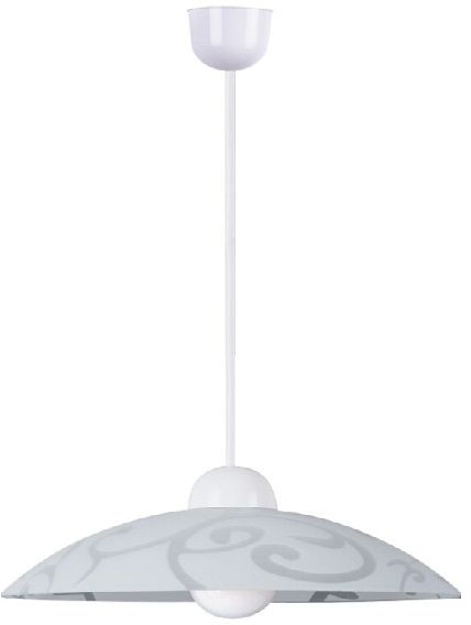 Rabalux Scroll lampada sospesa 1x60 W bianco 1846
