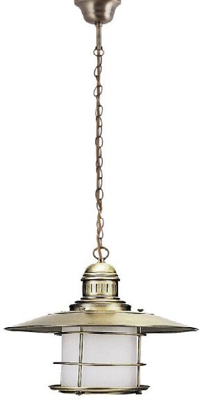 Rabalux Sudan lampada sospesa 1x60 W bianco-marrone 7993