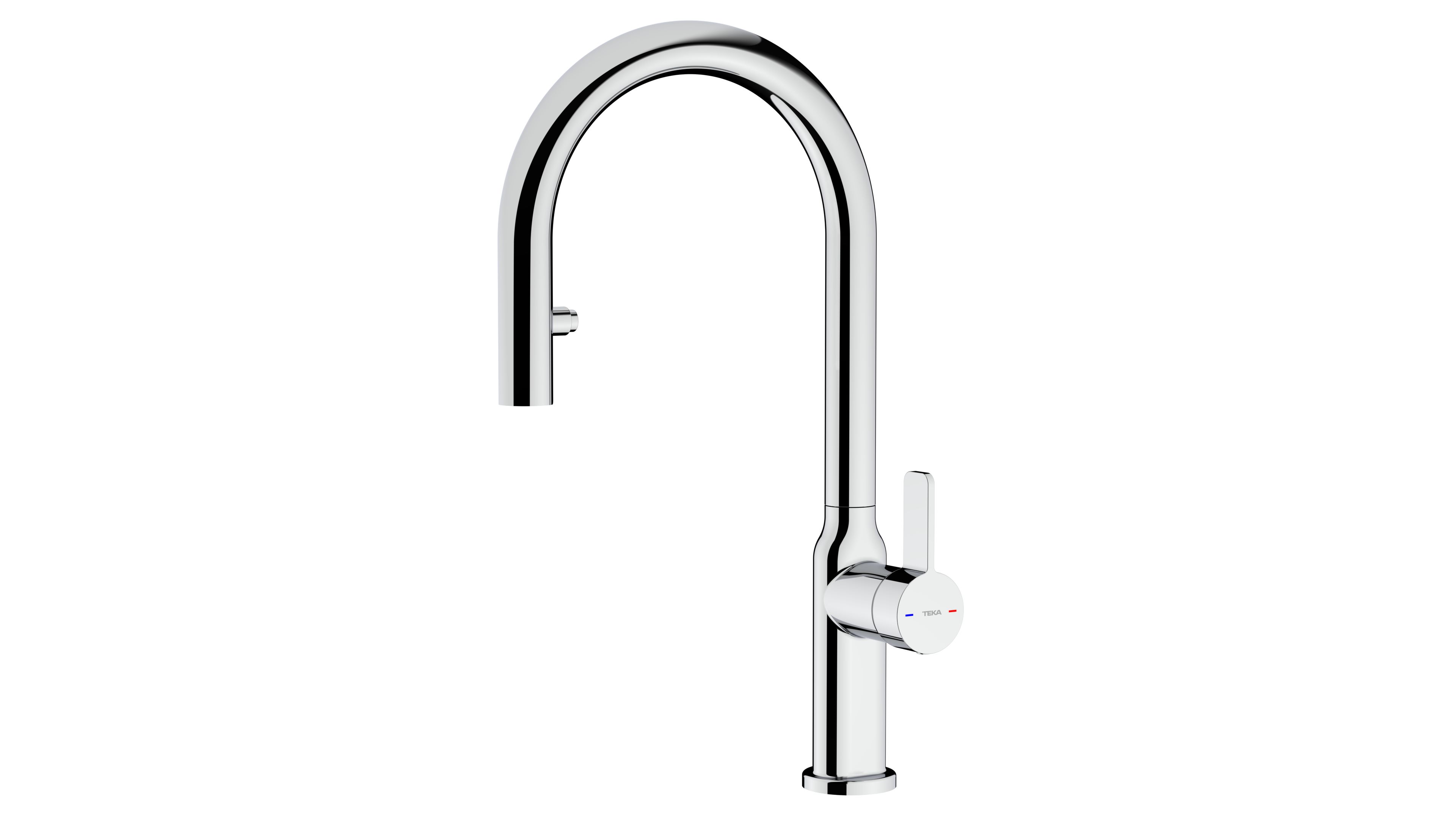 Teka Oval rubinetto da cucina verticale cromo 116020013