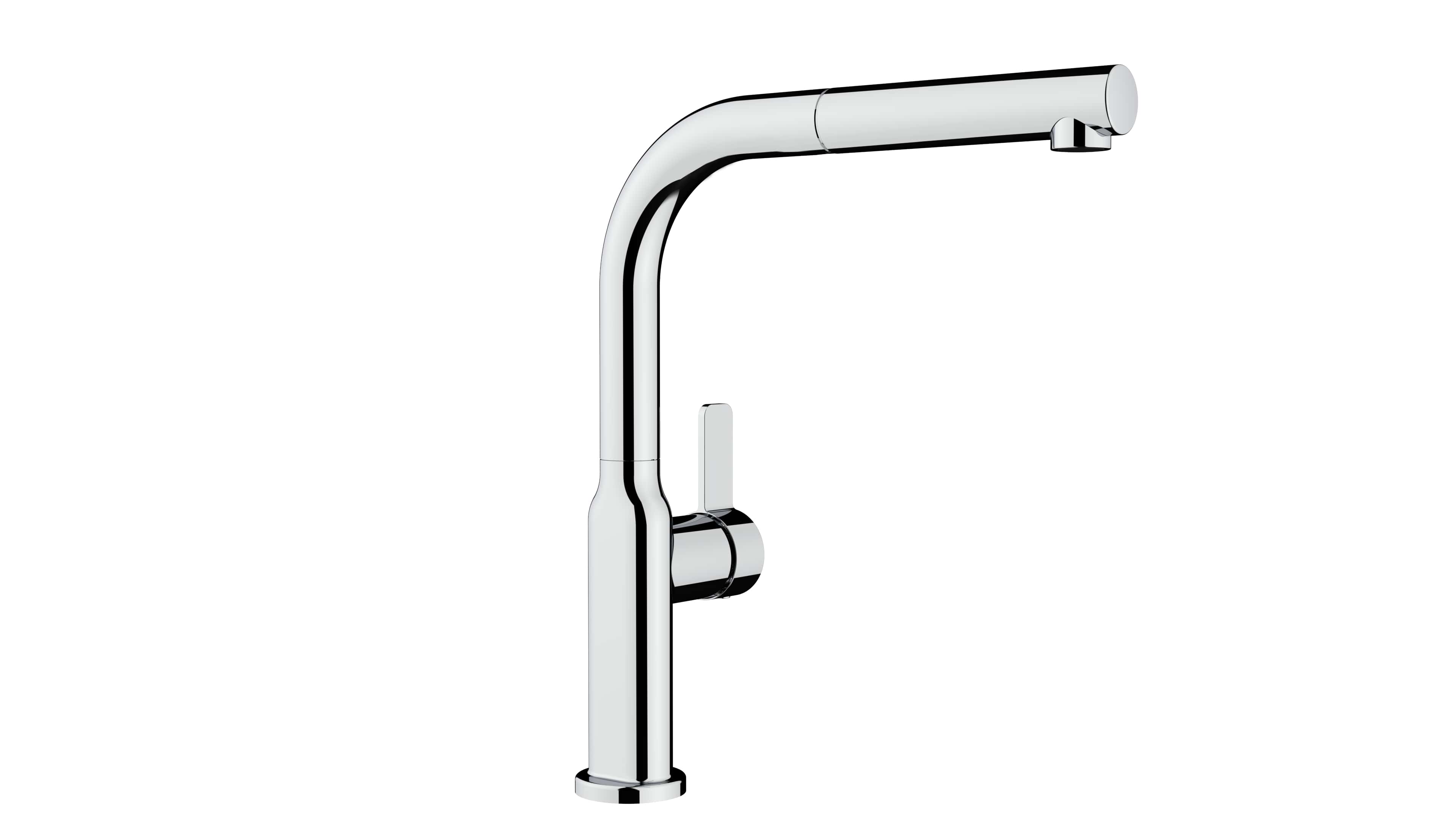 Teka Oval rubinetto da cucina verticale cromo 116020017