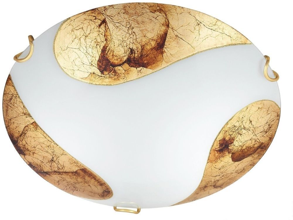 Rabalux Art Gold plafoniera 1x60 W bianco-oro 1941