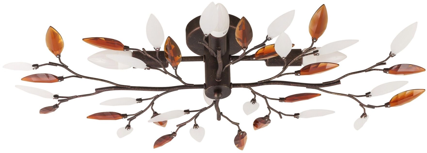 Rabalux Lilian lampada da soffitto 4x40 W marrone 2849