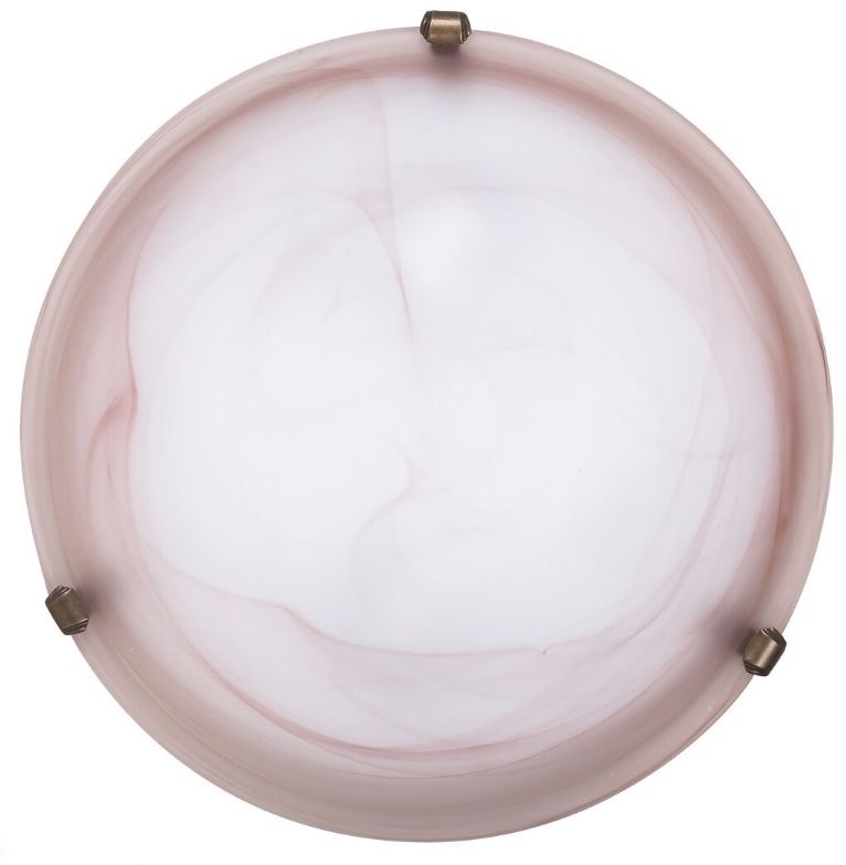 Rabalux Alabastro plafoniera 2x60 W rosa 3353