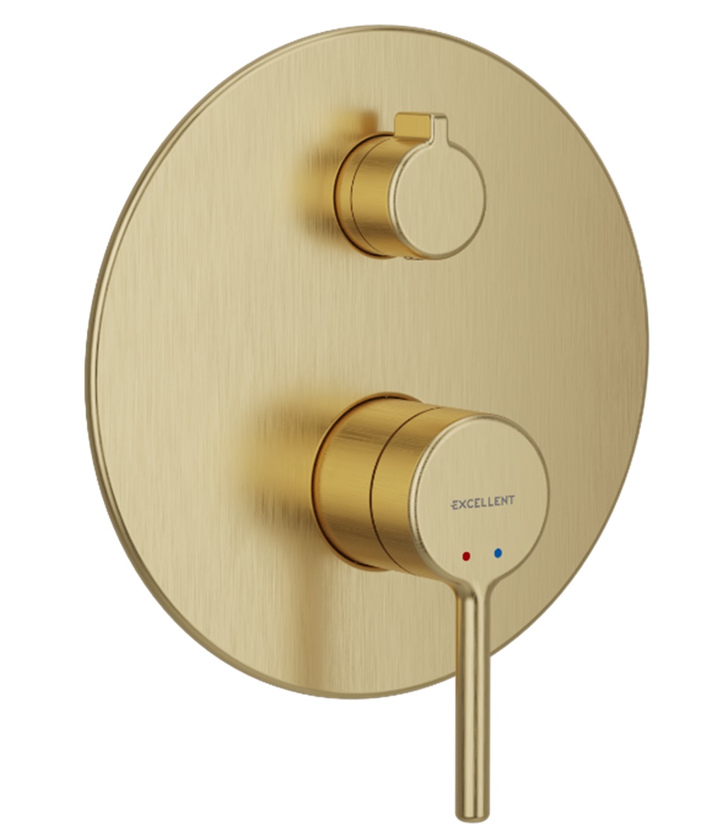 Excellent Pi rubinetto per vasca e doccia da incasso oro AREX.1245GB