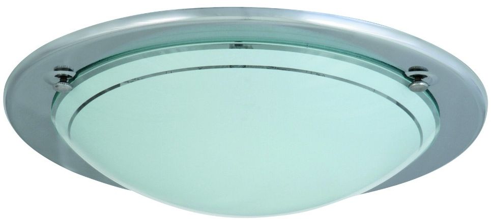 Rabalux Ufo plafoniera 2x60 W cromo 5143