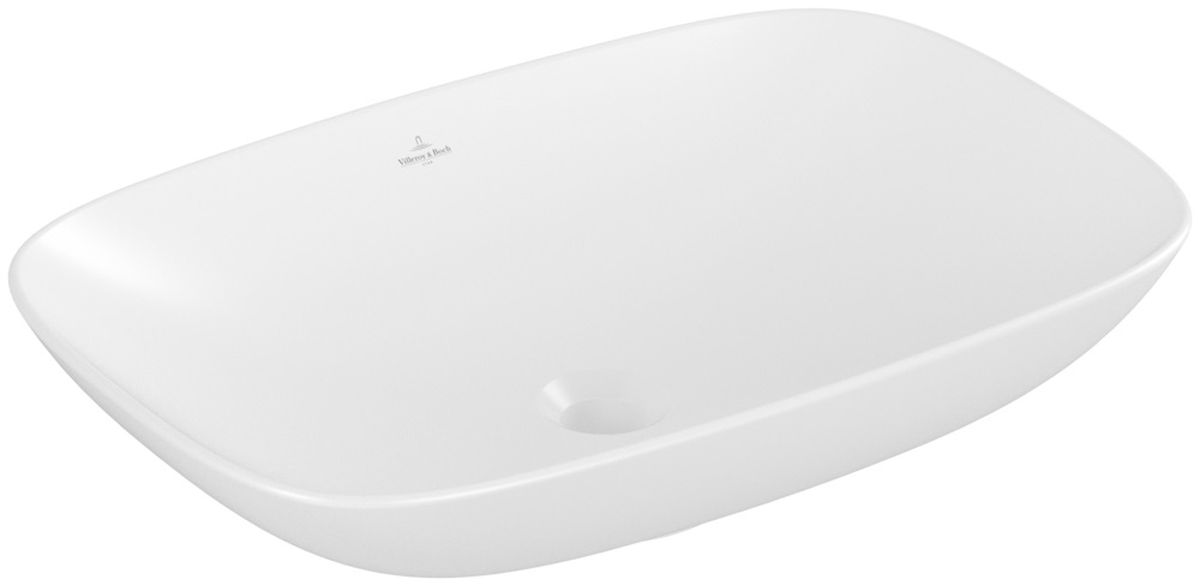 Villeroy & Boch Loop & Friends lavabo 63x43 cm ovale da appoggio bianco 4A500101