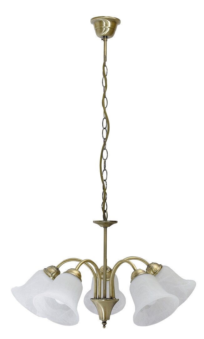 Rabalux Francesca lampada sospesa 5x40 W bianco-marrone 7375