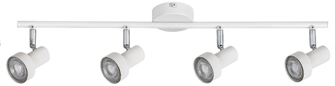 Rabalux Konrad lampada da soffitto 4x50 W bianco 5357