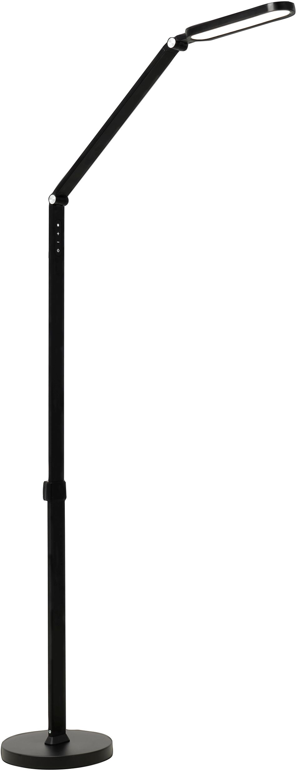 Goldlux Ferrara lampada da terra 1x13 W nero 325006