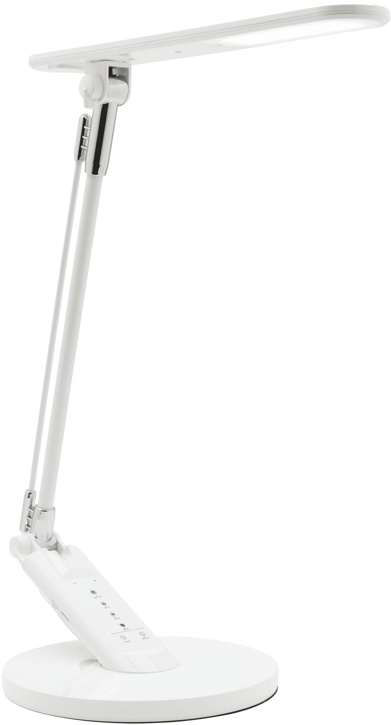 Goldlux Optimum lampada da scrivania 1x7 W bianco 324979