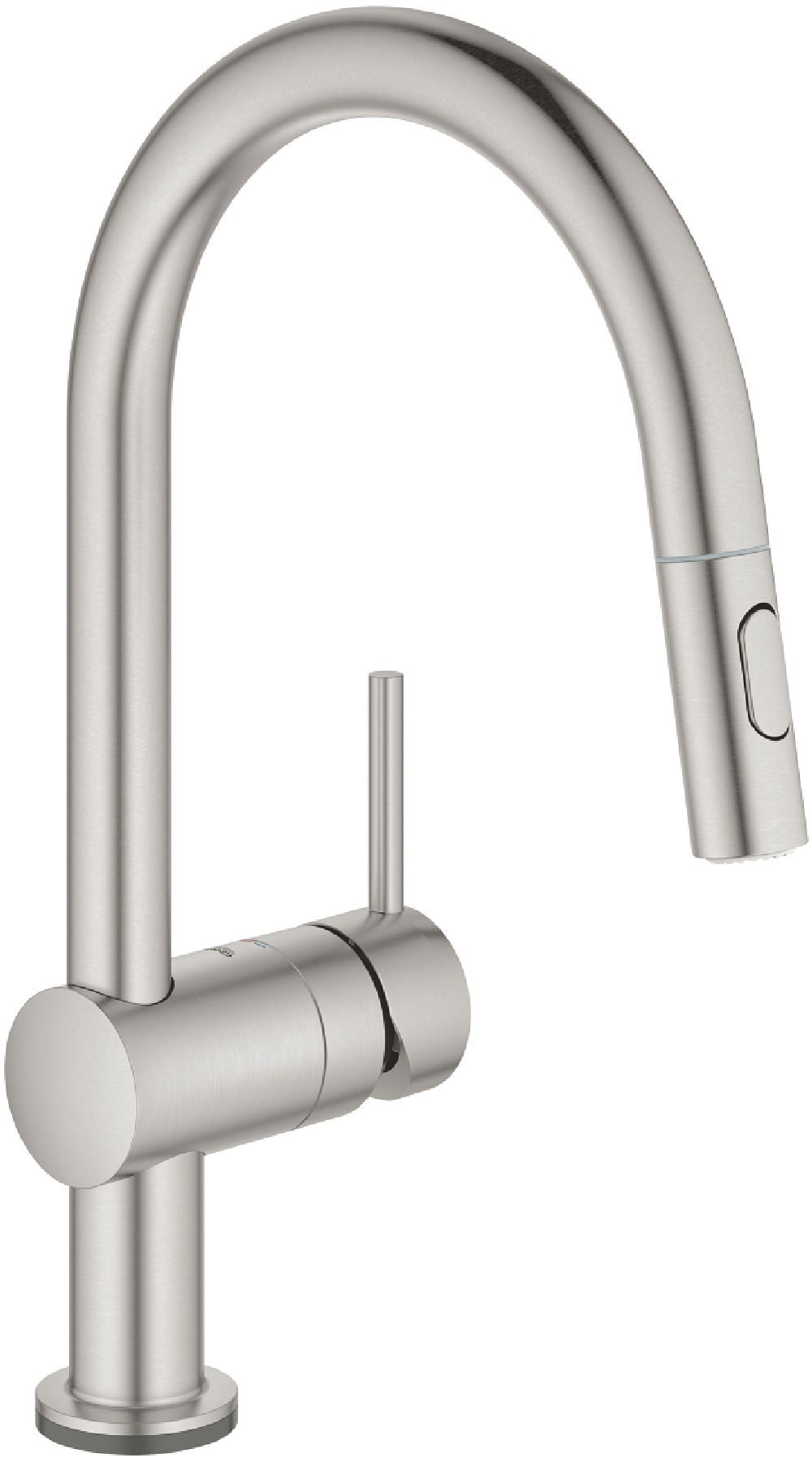 Grohe Minta Touch rubinetto da cucina verticale SuperSteel 31358DC2