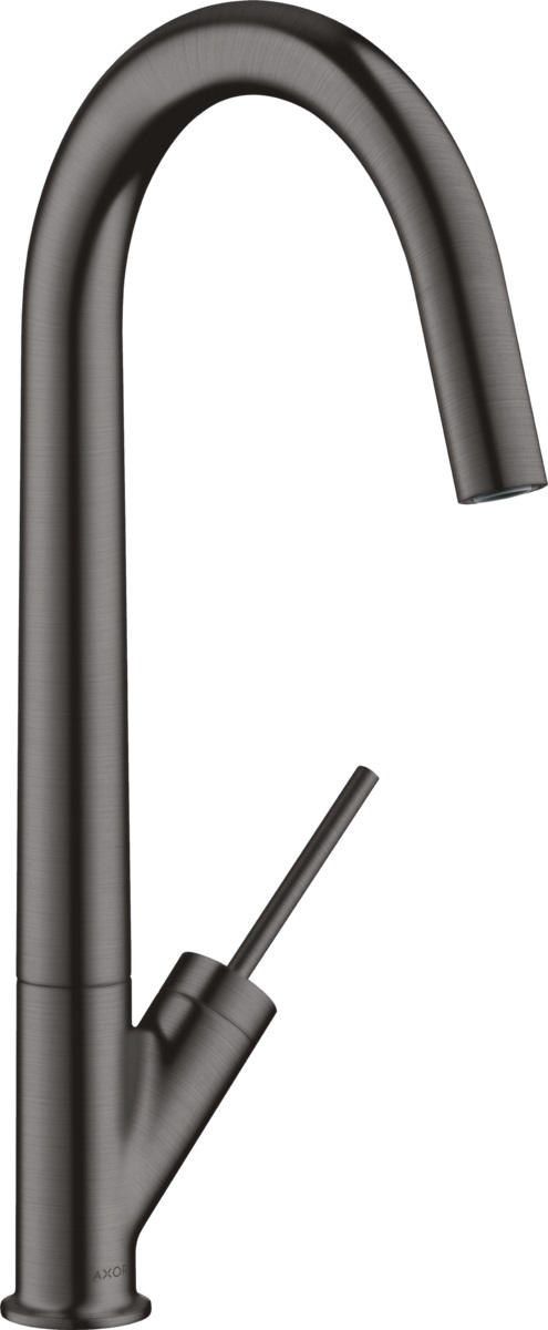 Axor Starck rubinetto da cucina verticale nero 10822340