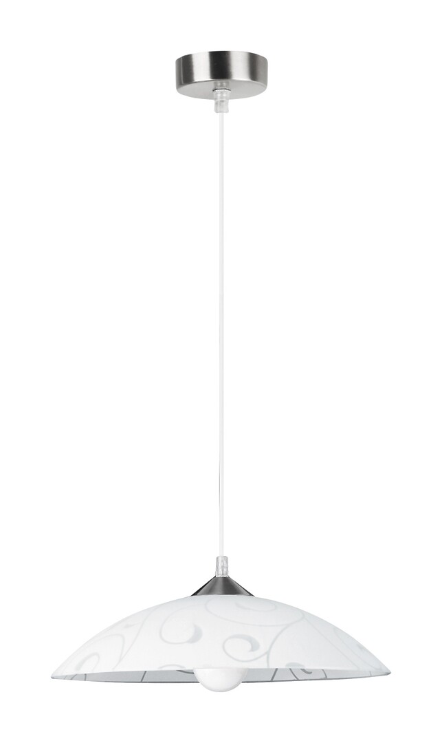 Rabalux Harmony lampada sospesa 1x60 W bianco 3856