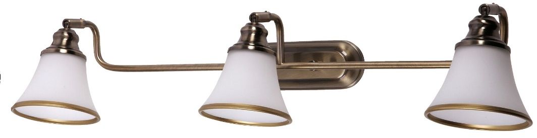 Rabalux Grando lampada da parete 3x40 W bianco-marrone 6547