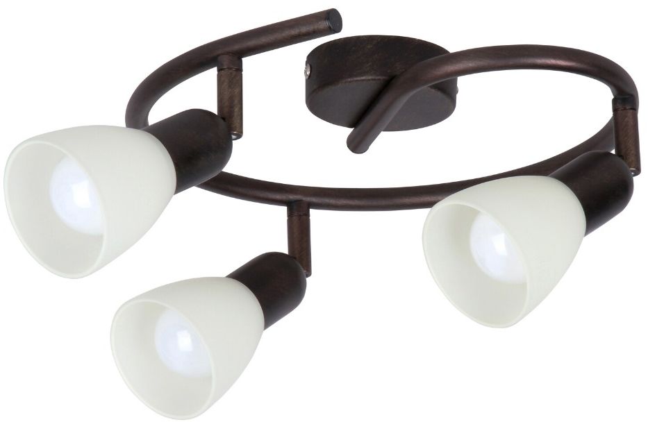 Rabalux Soma lampada da soffitto 3x40 W marrone-crema 6593