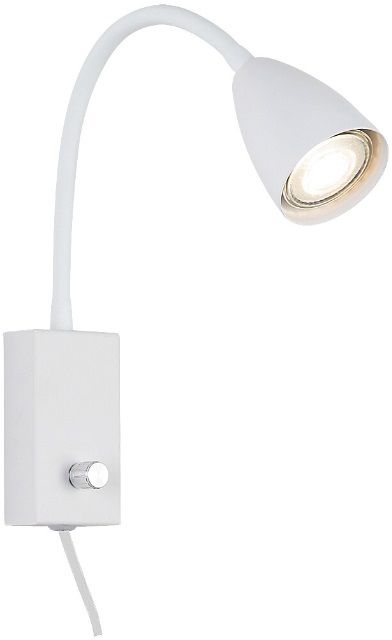 Rabalux Mika lampada da parete 1x25 W bianco 6720