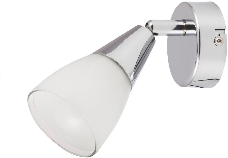 Rabalux Nicolette lampada da parete 1x40 W bianco-cromo 6767
