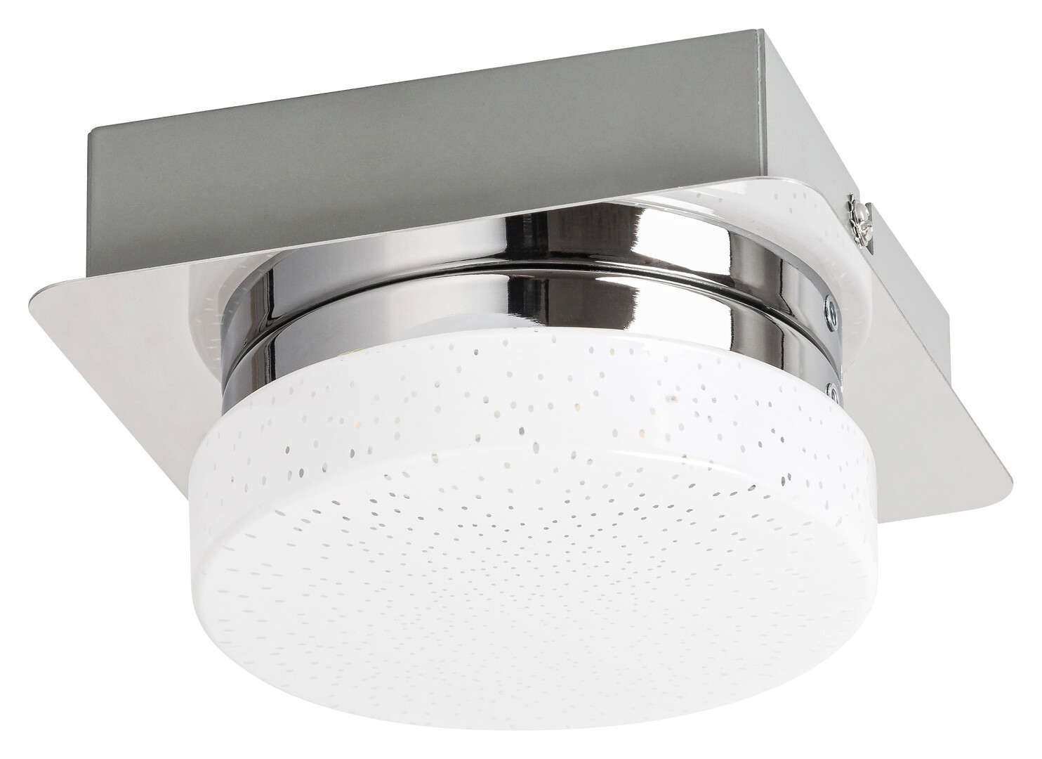 Rabalux Hilary lampada da soffitto 1x5 W bianco-cromo 5661