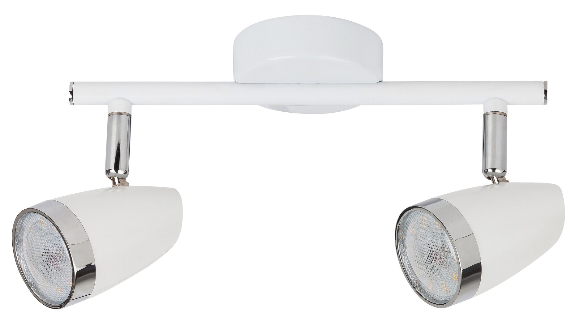 Rabalux Karen lampada da soffitto 2x4 W bianco-cromo 6667
