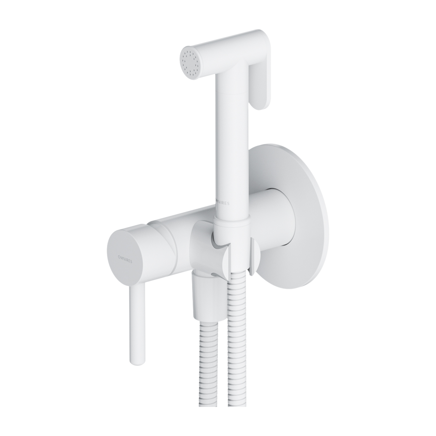 Omnires Y rubinetto per bidet da incasso bianco SYSYBI2WM