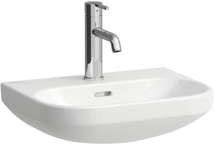 Laufen Lua lavabo 45x34 cm ovale a parete bianco H8150844001041