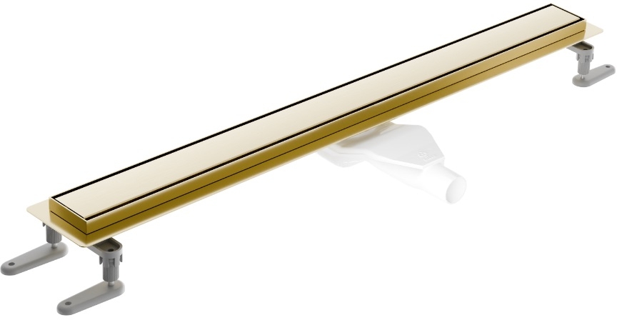 Excellent Stilio canalina lineare 80 cm oro INEX.1515.800.R.GB