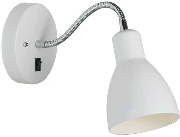 Nordlux Cyclone lampada da parete 1x15 W bianco 72991001
