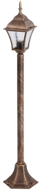 Rabalux Toscana lampada da terra per esterni 1x60 W trasparente-oro 8395