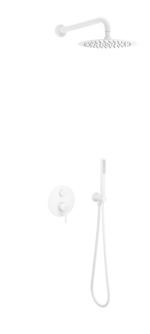 Excellent Pi set doccia da incasso con soffione bianco AREX.SET.1247WH