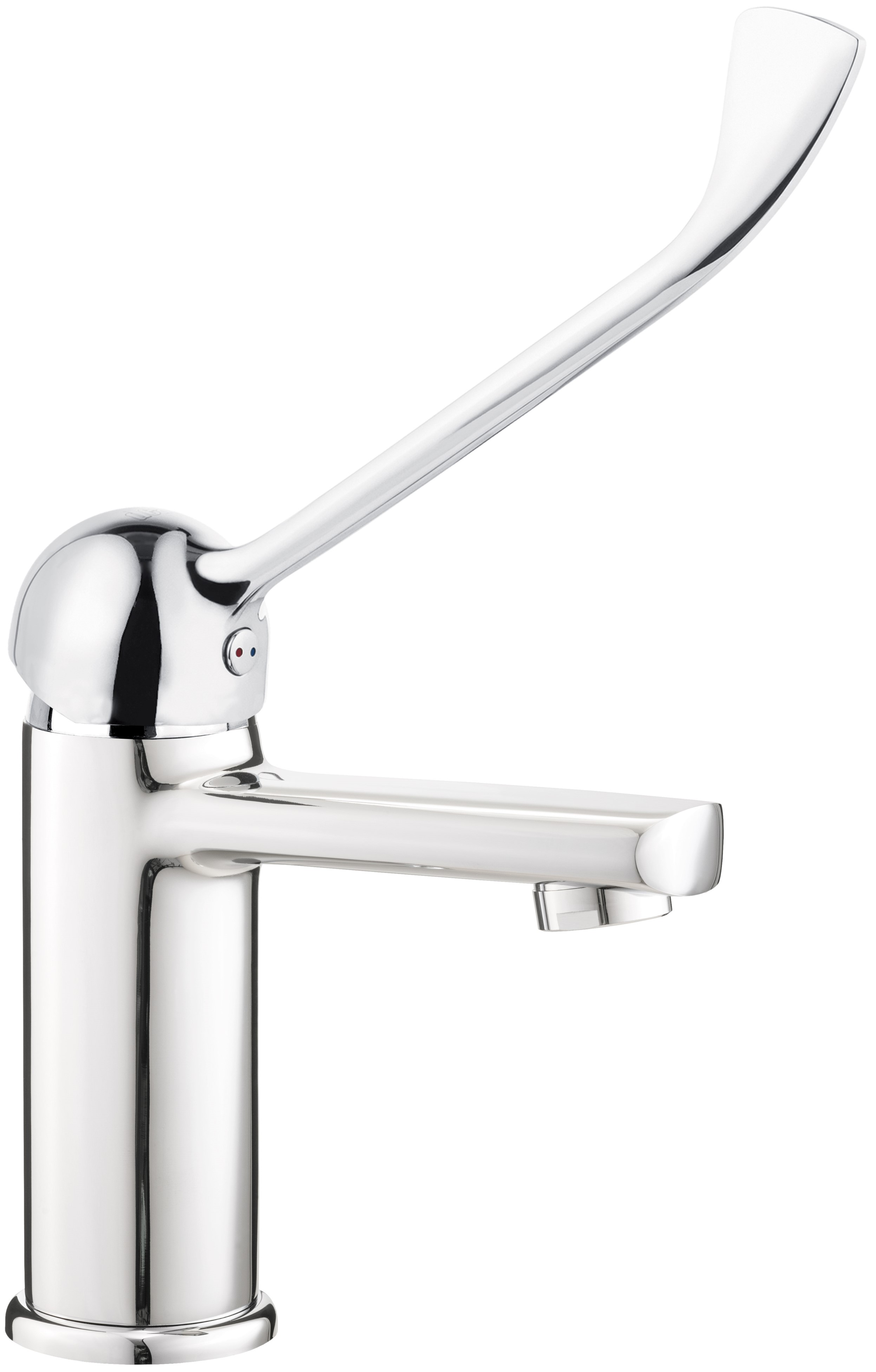 Deante Tubo rubinetto per lavabo verticale cromo BUT_020C