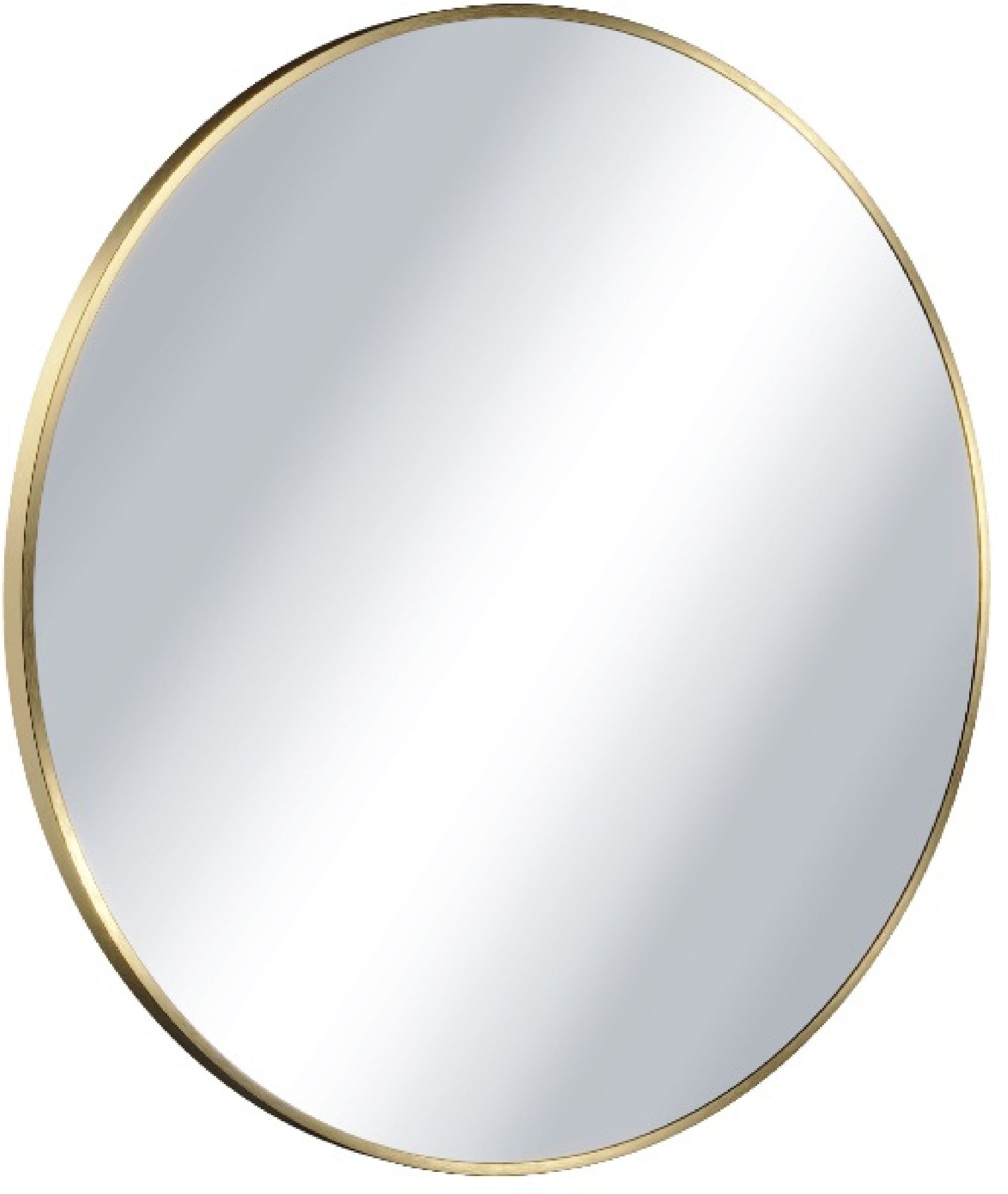 Excellent Virro specchio 80x80 cm rotonda oro DOEX.VI080GB