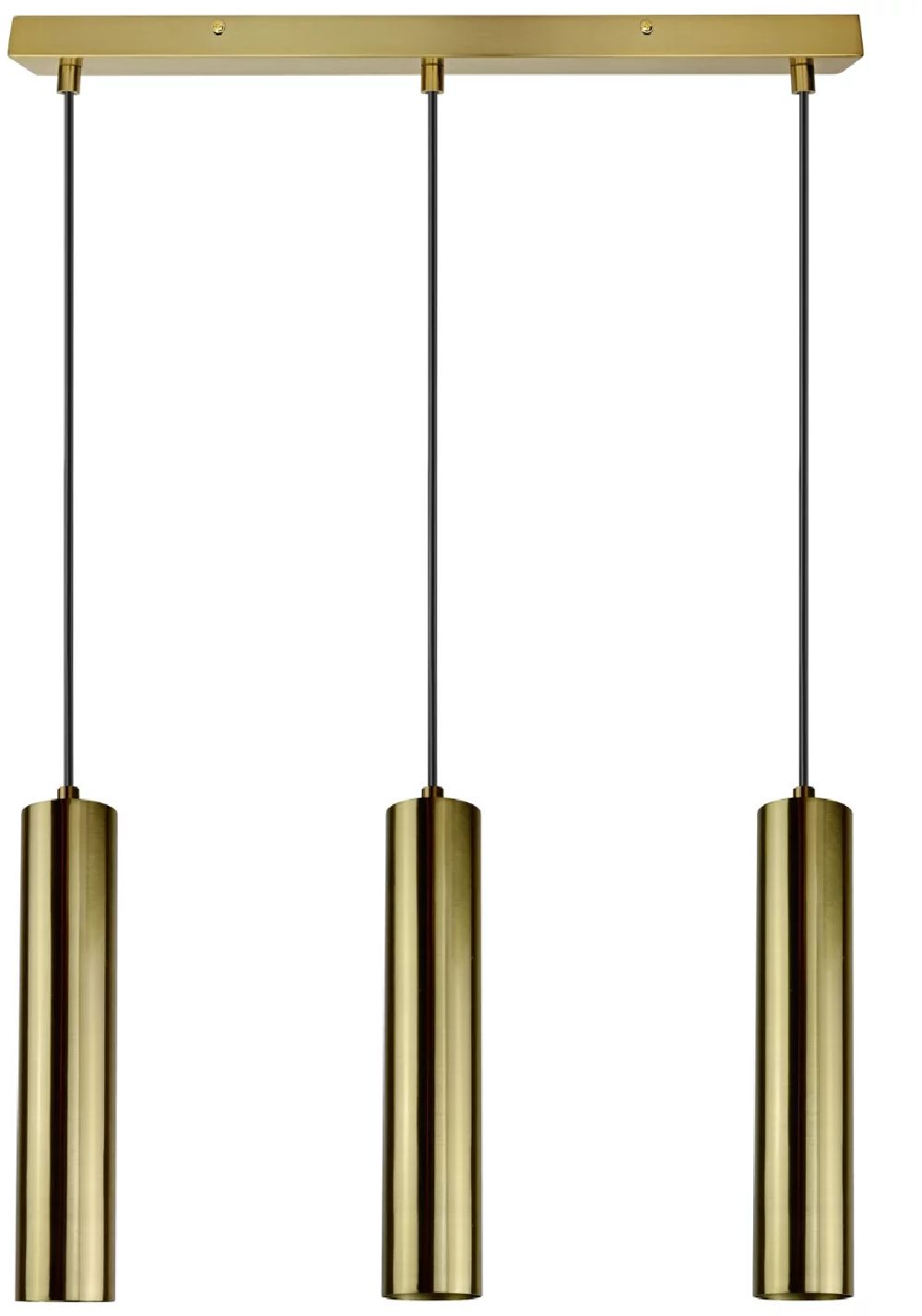 Goldlux Napoli lampada sospesa 3x8 W oro 318718