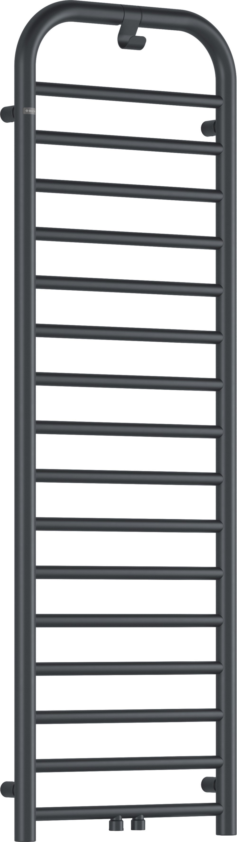 Deante Silia radiatore da bagno a scaletta 157x50 cm grigio/grafite AGI_DG51