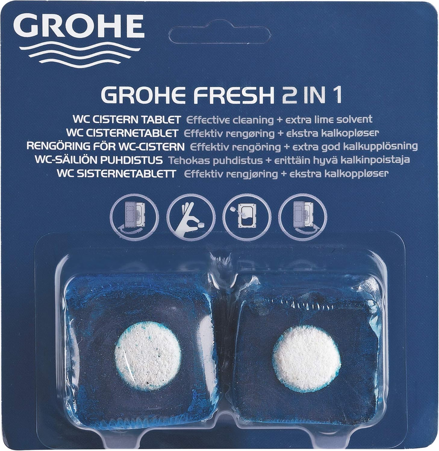 Grohe tavolette igienizzanti 38882000