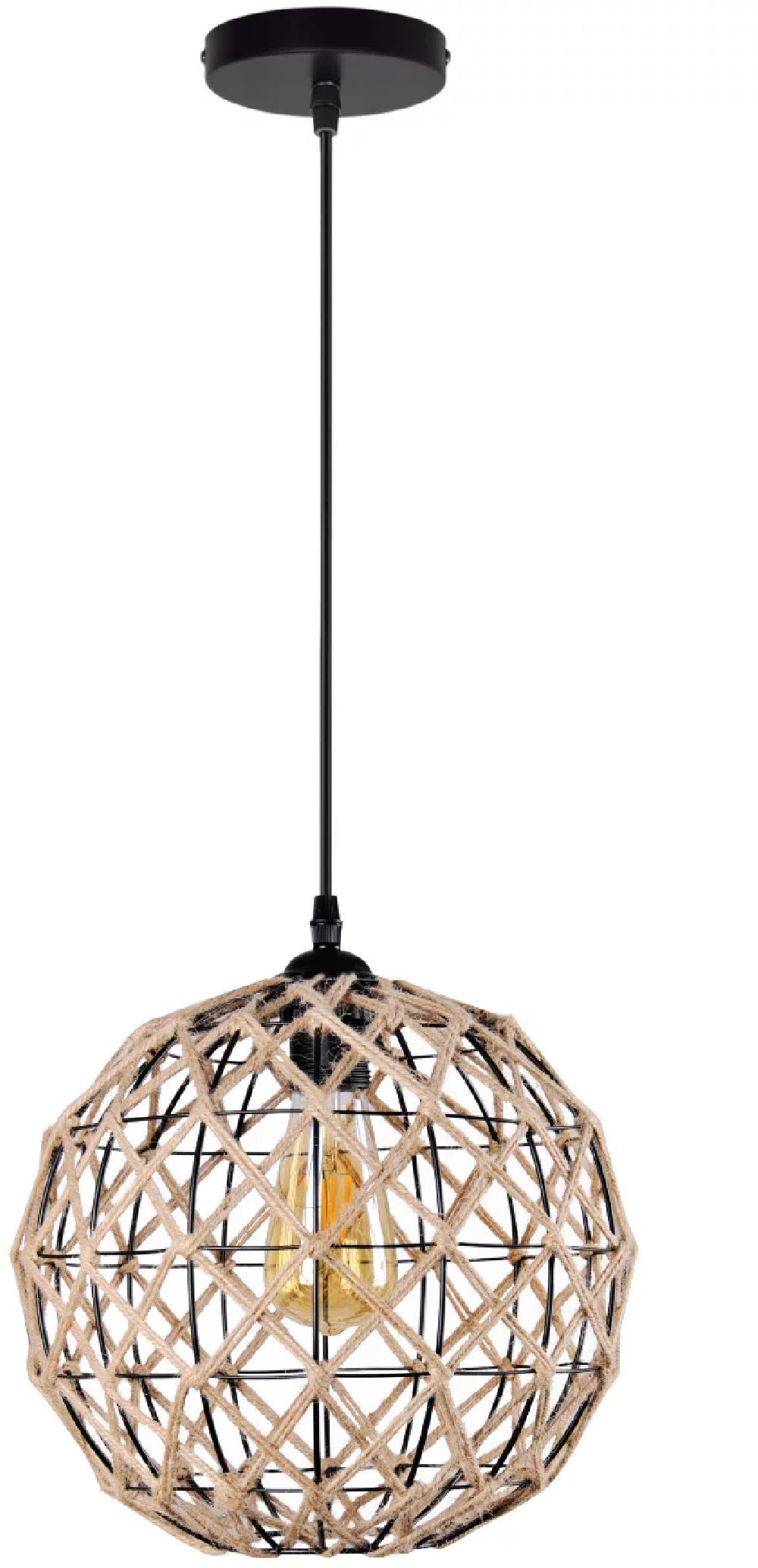 Goldlux Umea lampada sospesa 1x20 W beige 316523