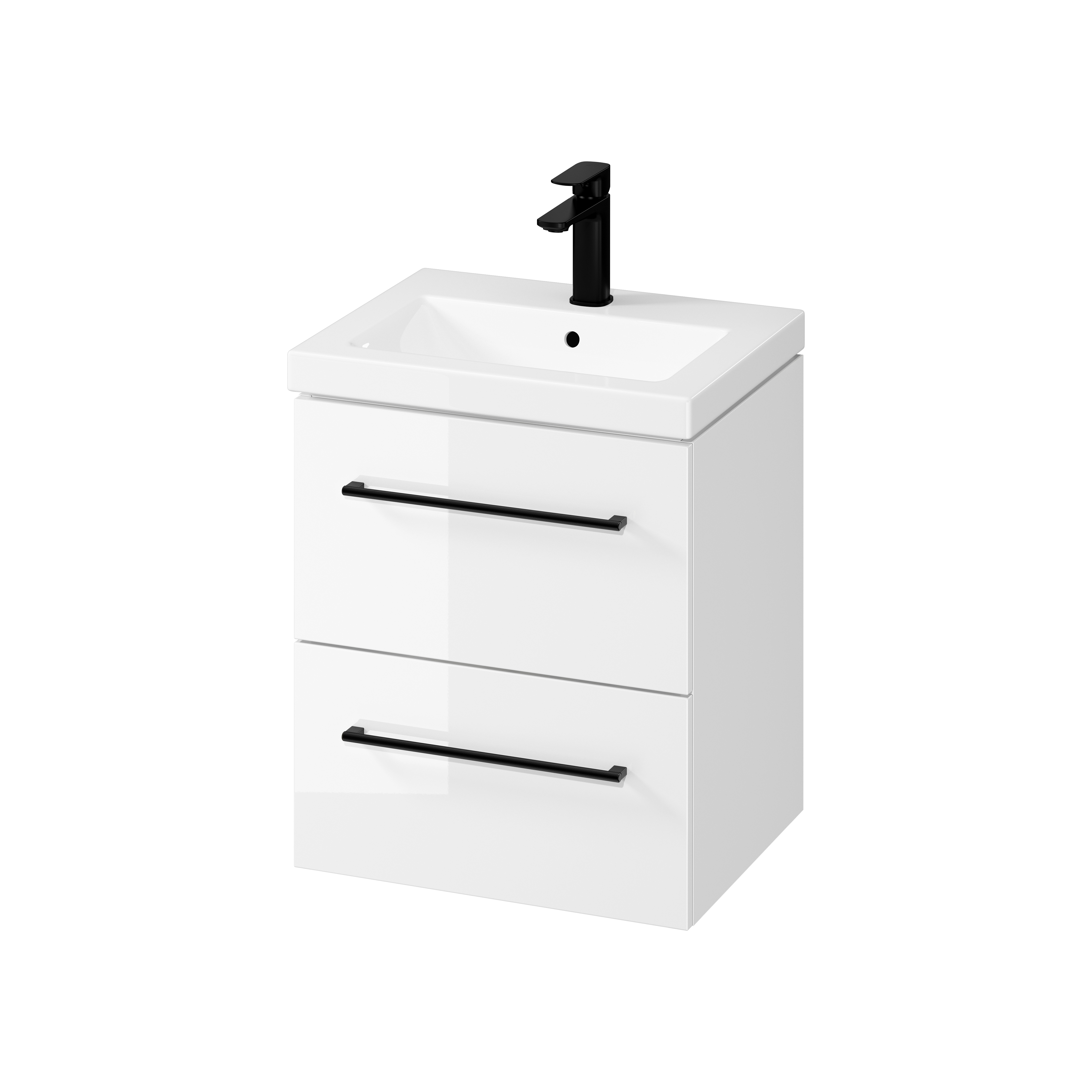 Cersanit Larga lavabo con armadietto 50 cm bianco S801-567