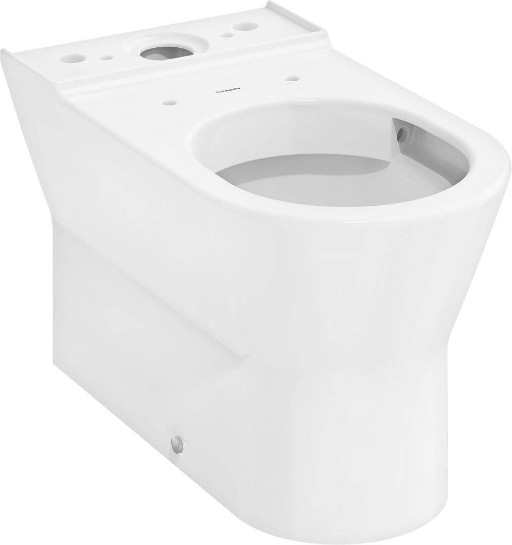 Hansgrohe EluPura Original Q vaso wc a terra senza brida bianco lucida 60135450
