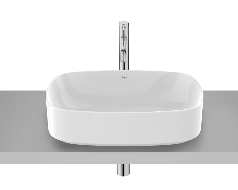 Roca Ona lavabo 50x37 cm rettangolare da appoggio bianco A3275L0S00