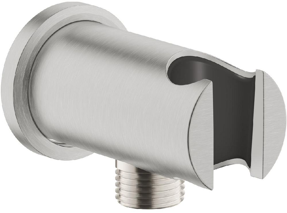 Grohe Rainshower prese d'acqua con supporto doccetta SuperSteel 26658DC0